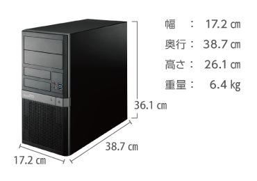 MousePro T310X（i9/32GB/SSDモデル） 画像1