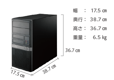 MousePro T330X（i9/32GB/SSDモデル） 画像2