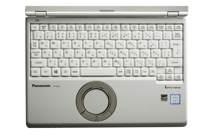 Panasonic レッツノート CF-SZ6 (メモリ4GB/SSD 250GBモデル)(背面)
