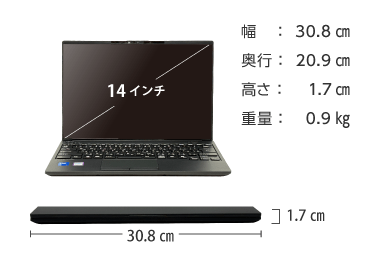 富士通 LIFEBOOK U9413/RX SIMフリー（FullHD） 画像1