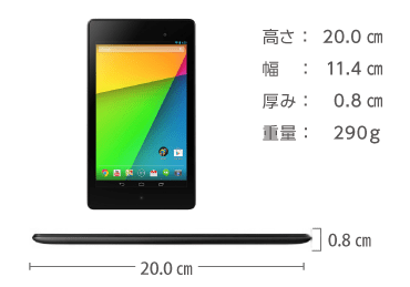 Google Nexus 7(2013) 画像2