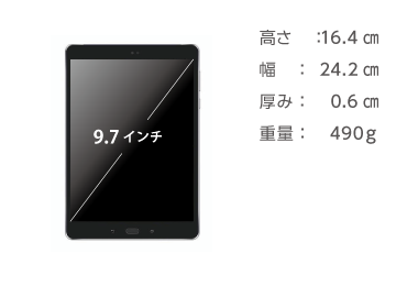 ASUS ZenPad 3S 10 Z500KL SIMフリーモデル 画像2