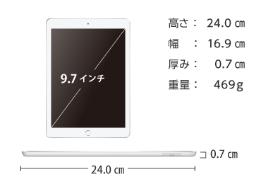 iPad 第5世代 9.7インチ 32GB Wi-Fi 画像2