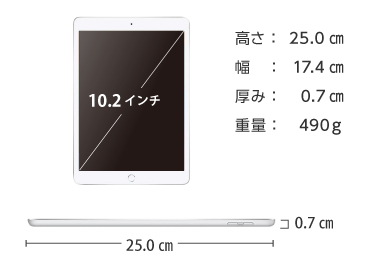 iPad 第8世代 10.2インチ 32GB Wi-Fi シルバー 画像2