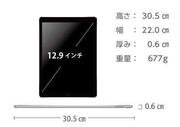 iPad Pro 第2世代 12.9インチ64GB Wi-Fi 画像2