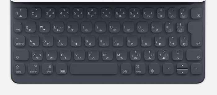 Apple smartkeyboard MNKT2J/A(12.9インチ用)/日本語(キーボード)