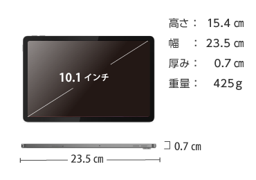 Lenovo Tab K10（2nd Gen）（SIMフリー） 画像2