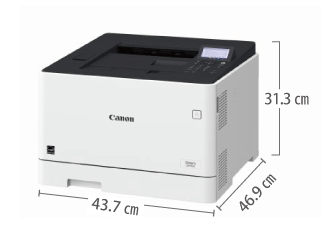 Canon LBP652C サイズ