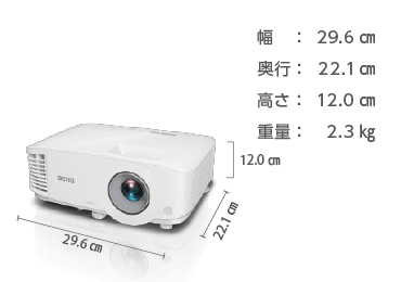 BENQ MH550 画像2