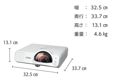 EPSON EB-L210SW 画像2