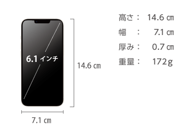 Apple iPhone 14 128GB  スターライト（データ通信専用 ※音声通話不可） 画像2