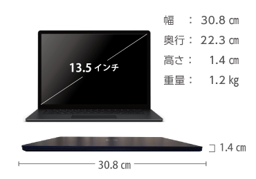 Microsoft Surface Laptop3 画像2