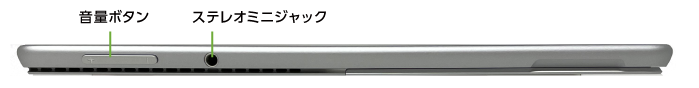 Microsoft Surface Pro 8 (i5/16GBモデル)(左側)