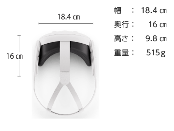 Meta Quest3 VRヘッドセット 512GBモデル 画像3